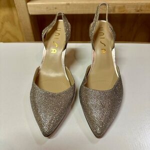 Unisa Heels Gold/Bronze Size 8M